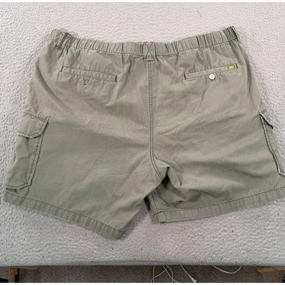Tommy‎ Bahama Relax Shorts Men's 2XB Sage Green Drawstring Waist Cargo Pockets